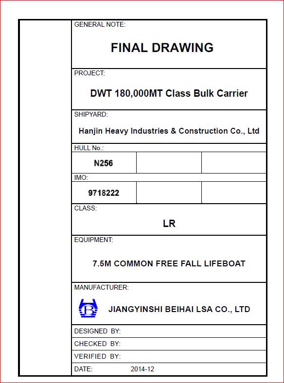lifeboat specs pdf